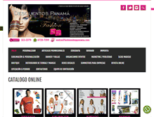 Tablet Screenshot of fashionshoppanama.com